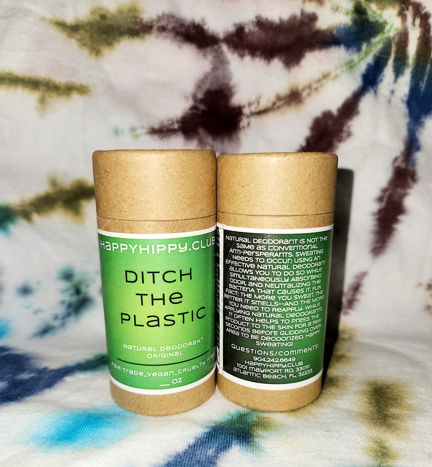 Ditch the Plastic: Natural deodorant