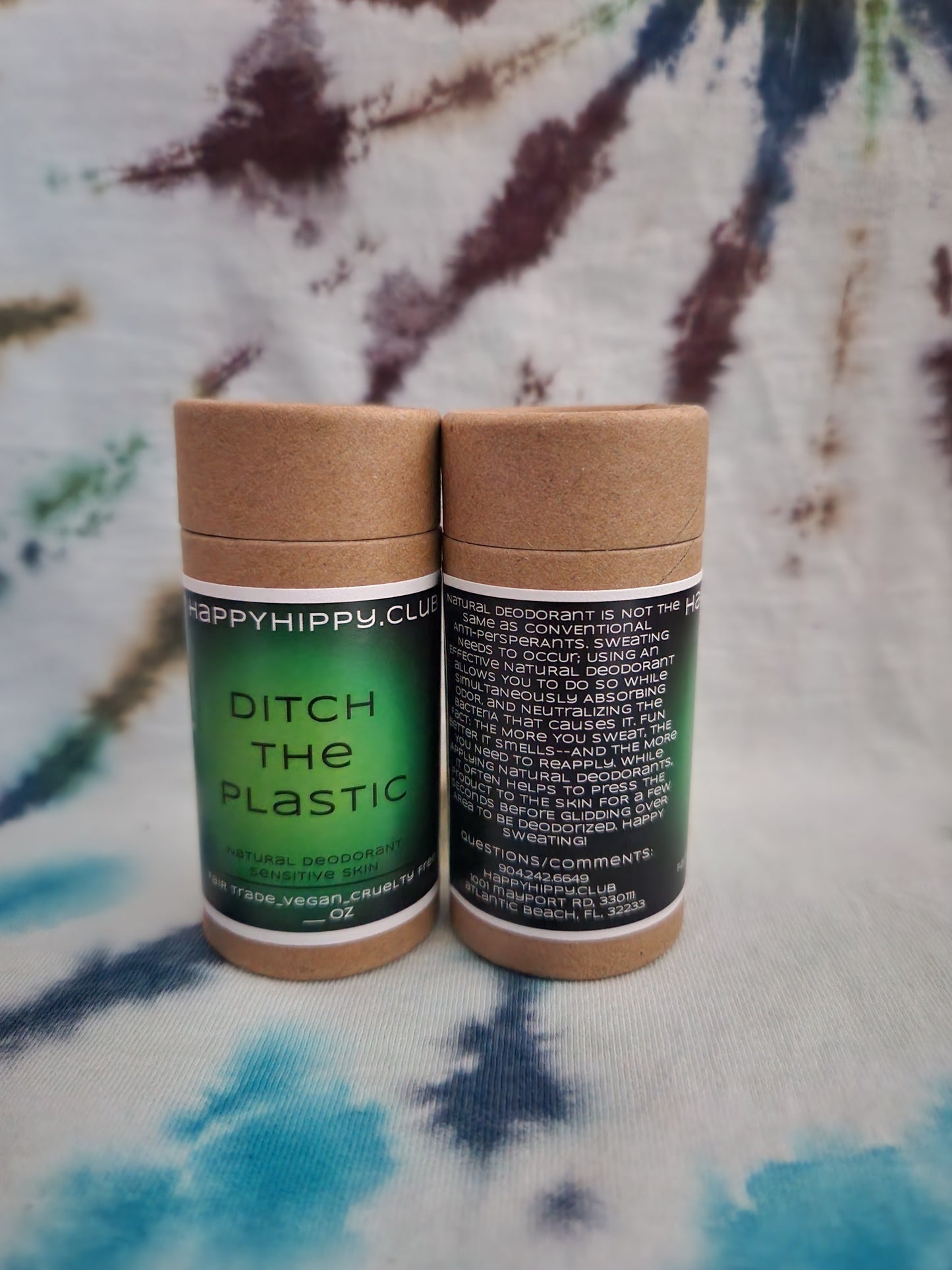 Ditch the Plastic: Natural deodorant